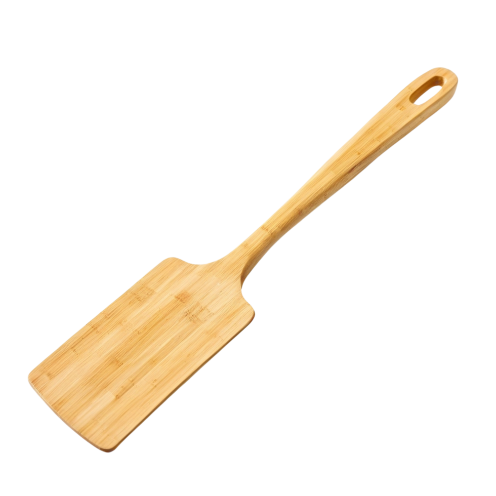 Wooden spatula isolated on a transparent background png