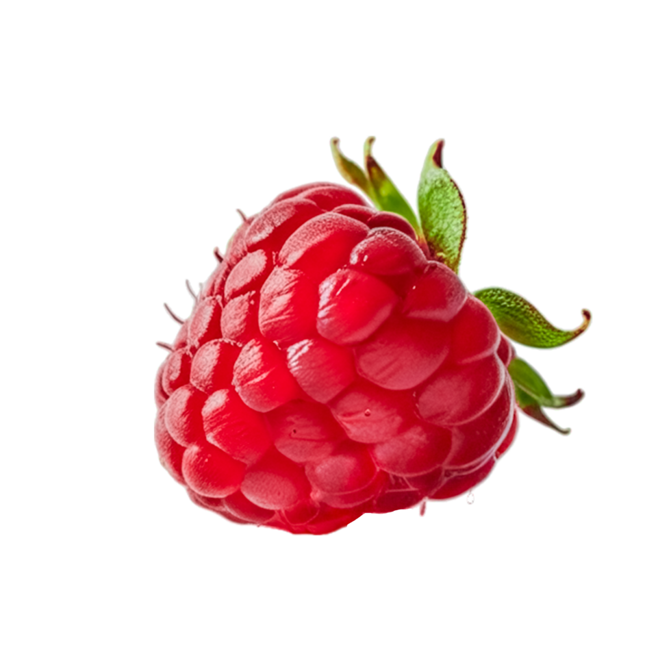 Fresh raspberry fruit png