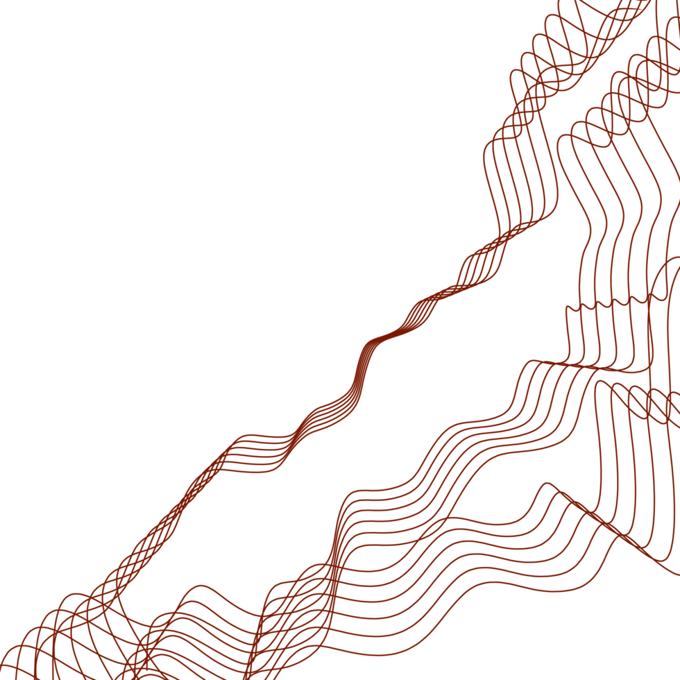 The line wave pattern red dark color png