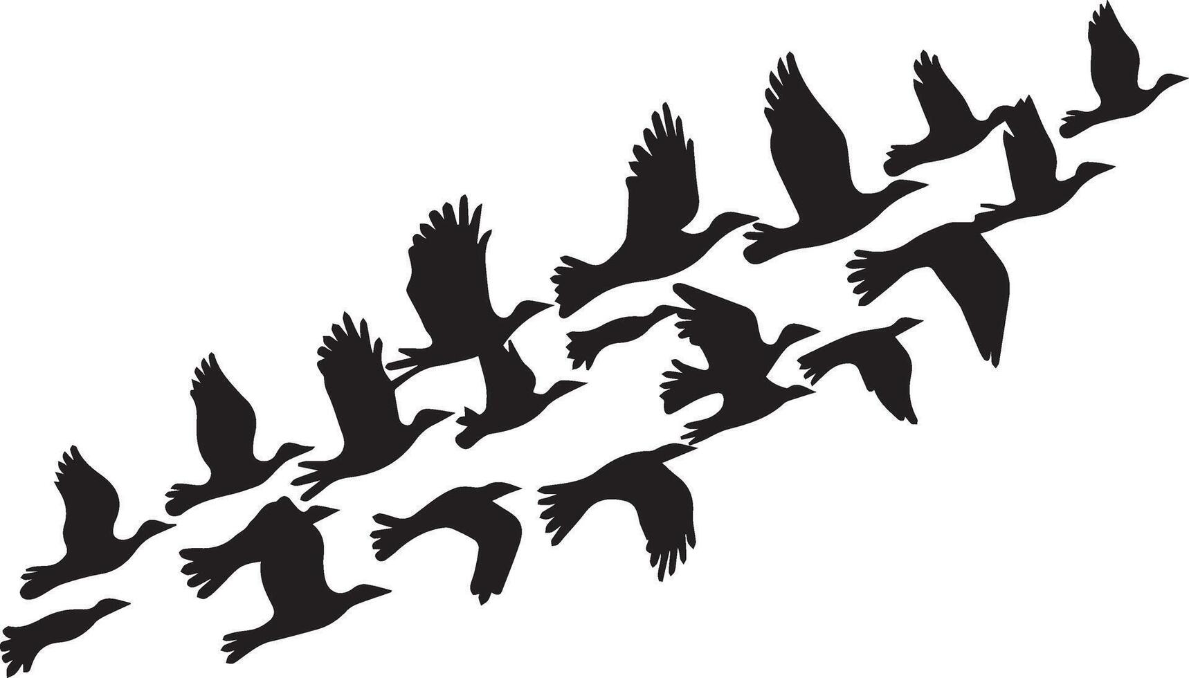 birds Icon silhouette vector