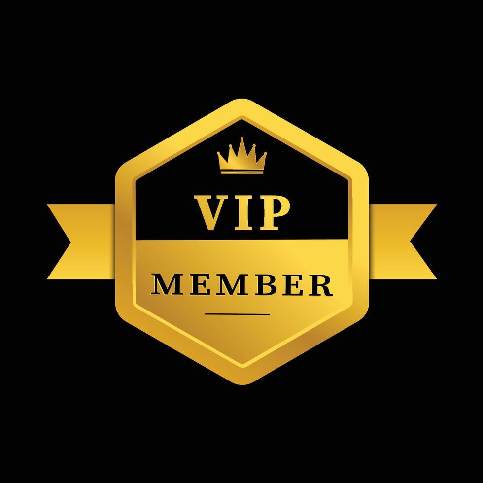 Elevate Your Status with VIP Member Privileges vector