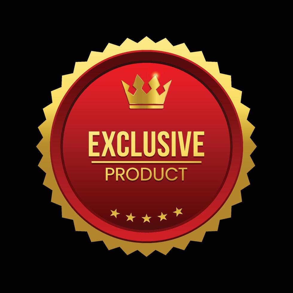 New exclusive product label icon Cartoon illustration of new exclusive product label icon for web vector