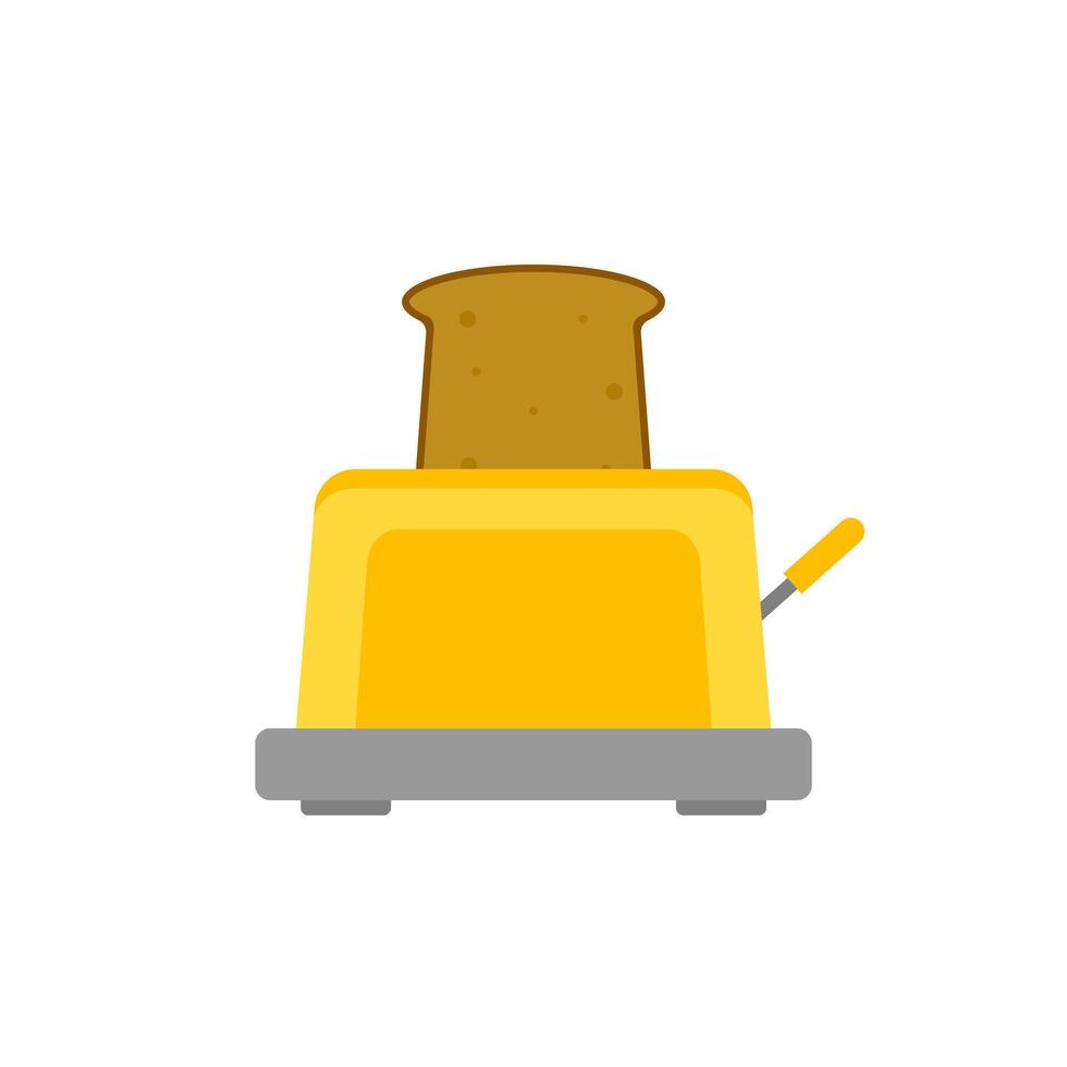 Toaster illustration isolated on a white background vector