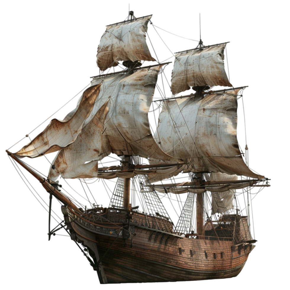 Vintage Nautical Vessels png