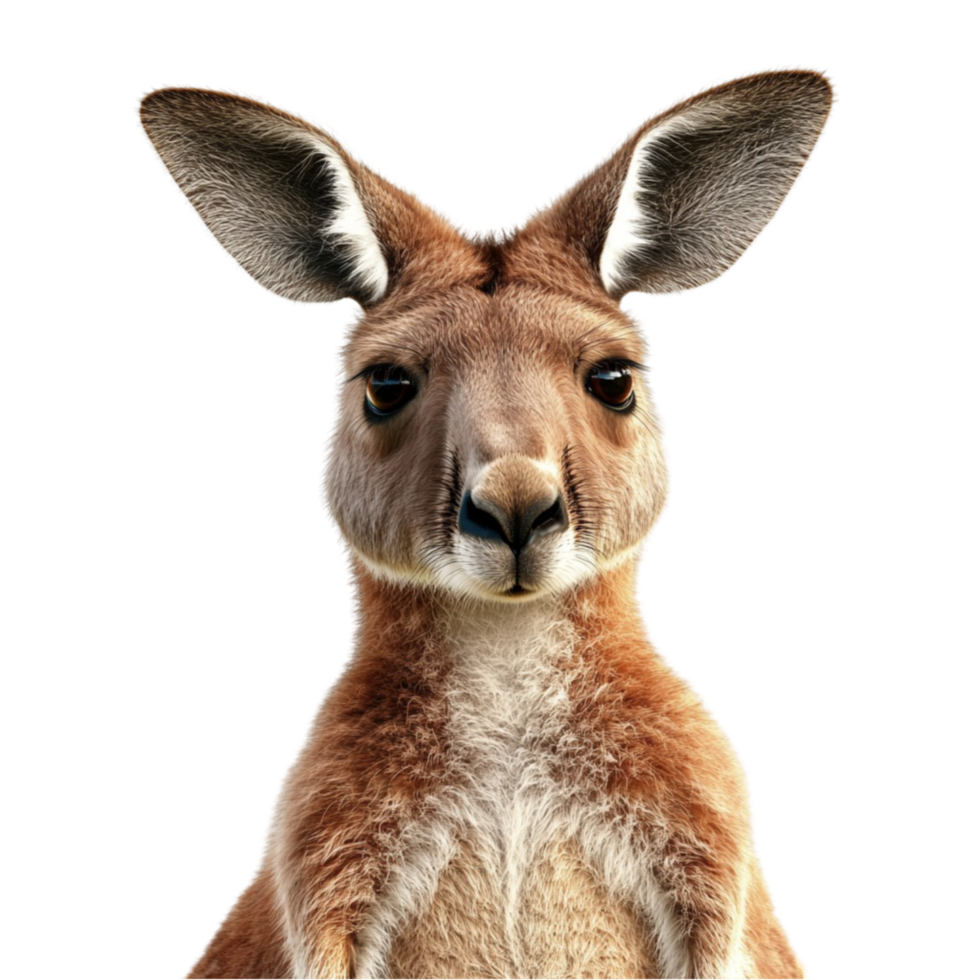 Kangaroo Head Closeup png
