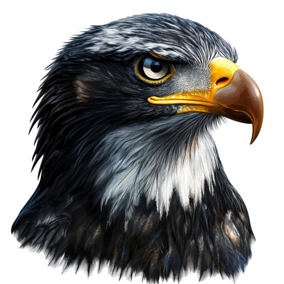 Close-up Of A Bald Eagle png