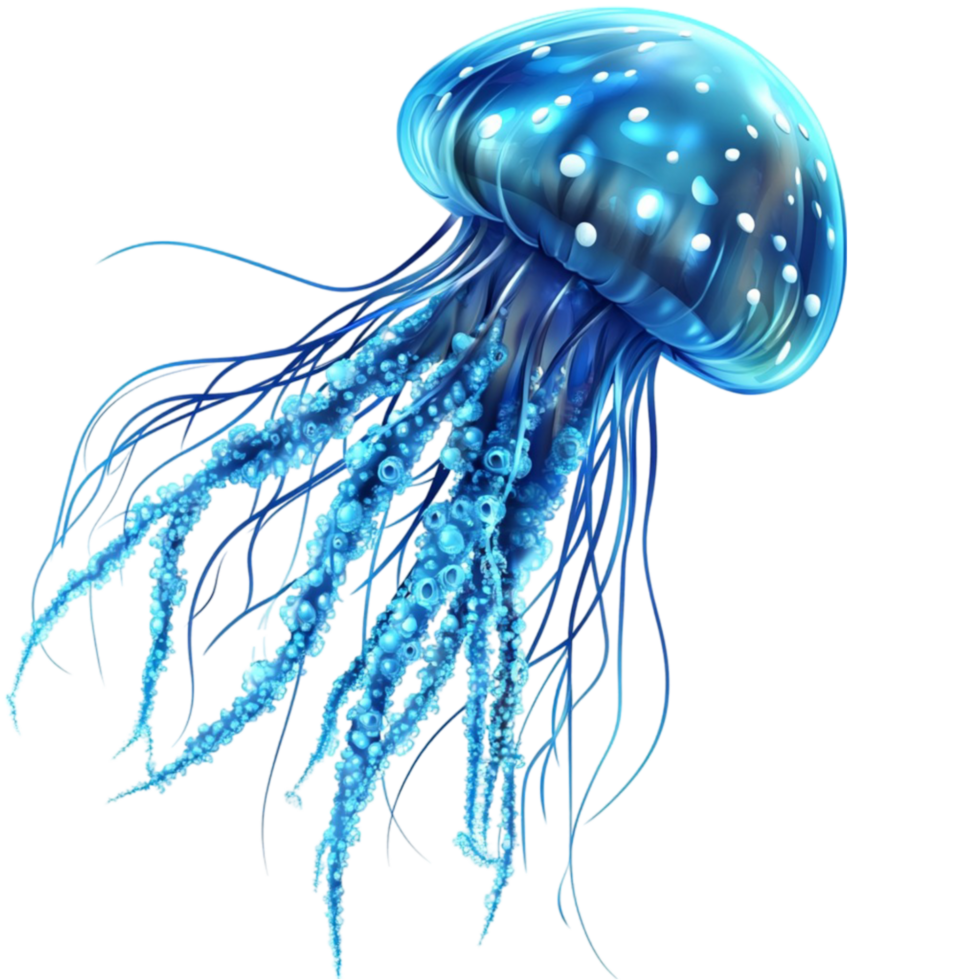 Underwater Jellyfish in the Ocean png