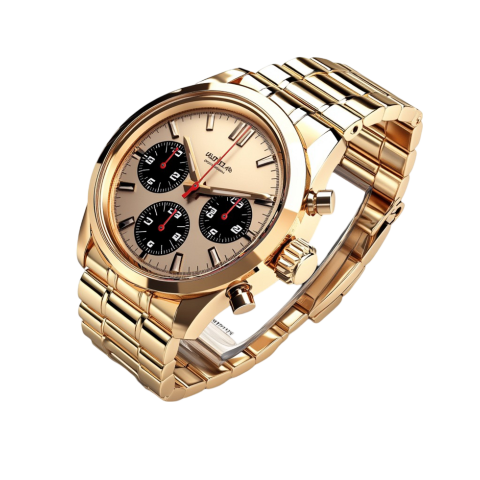 Elegant Gold Watch png