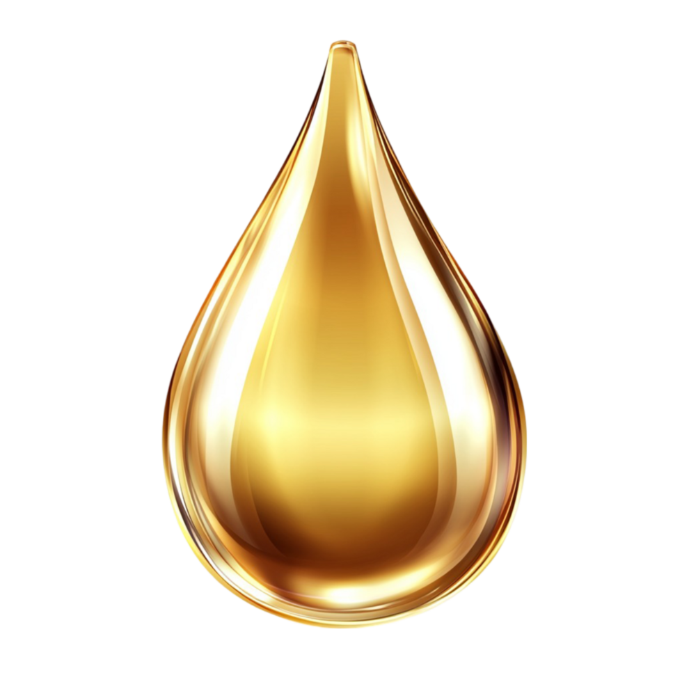 Oil Drop 3D Design png