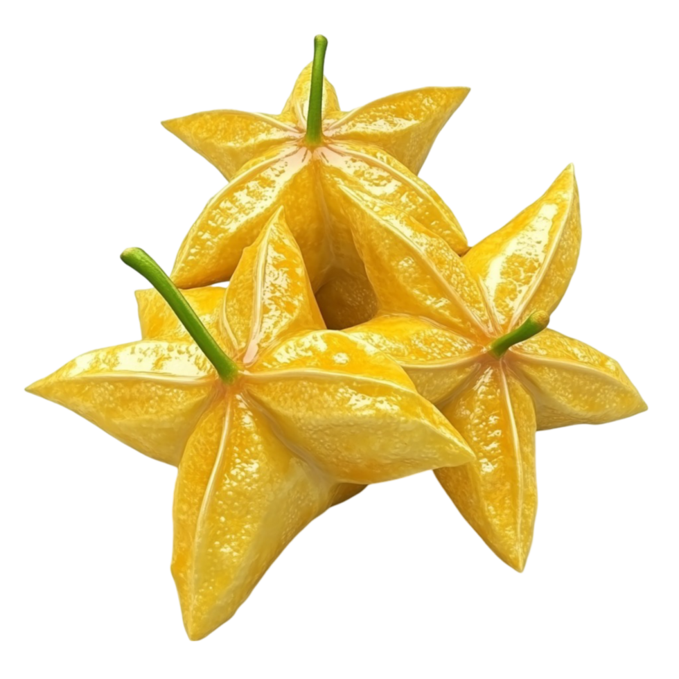 Yellow Ripe Star Fruit png
