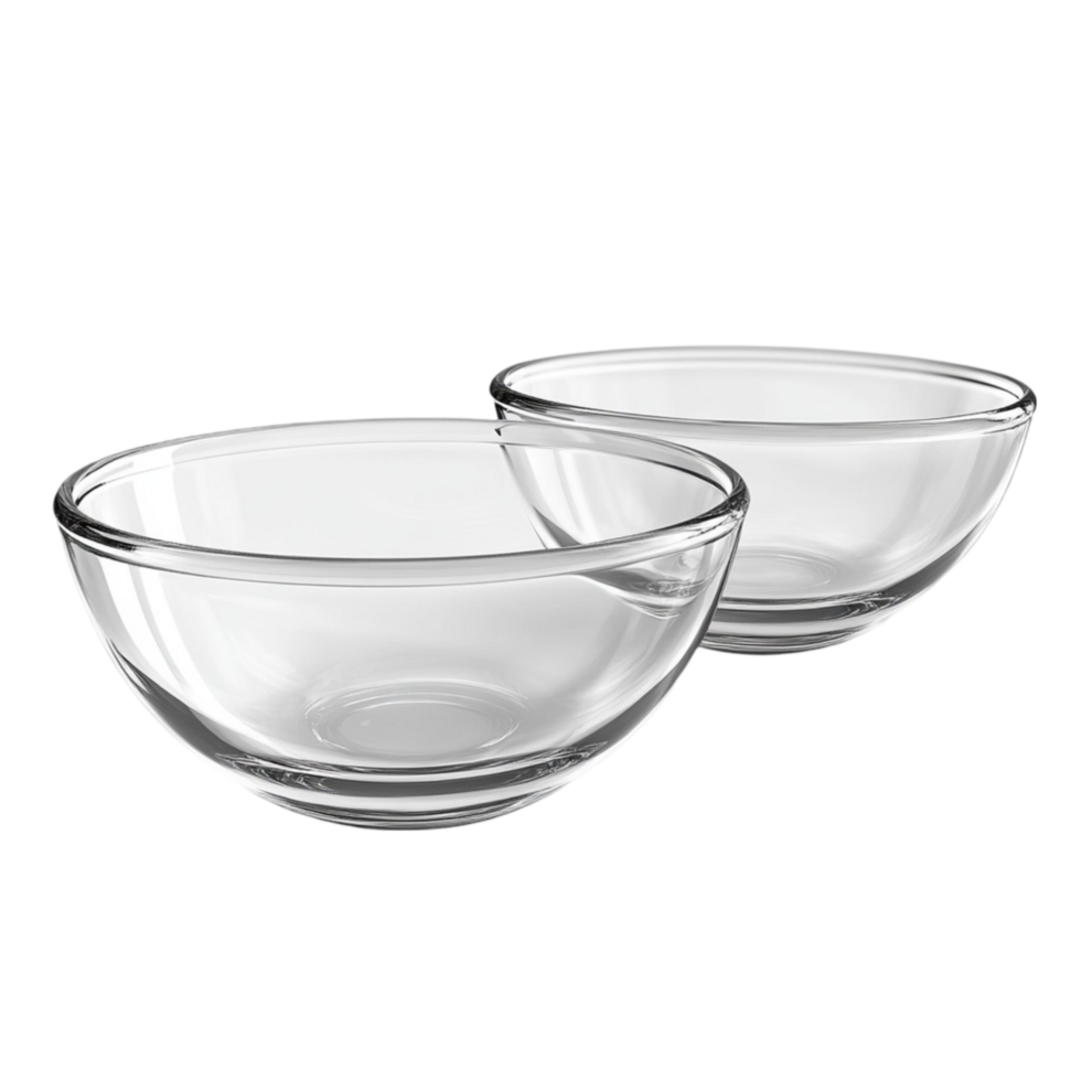 Water in a Bowl on White Surface png