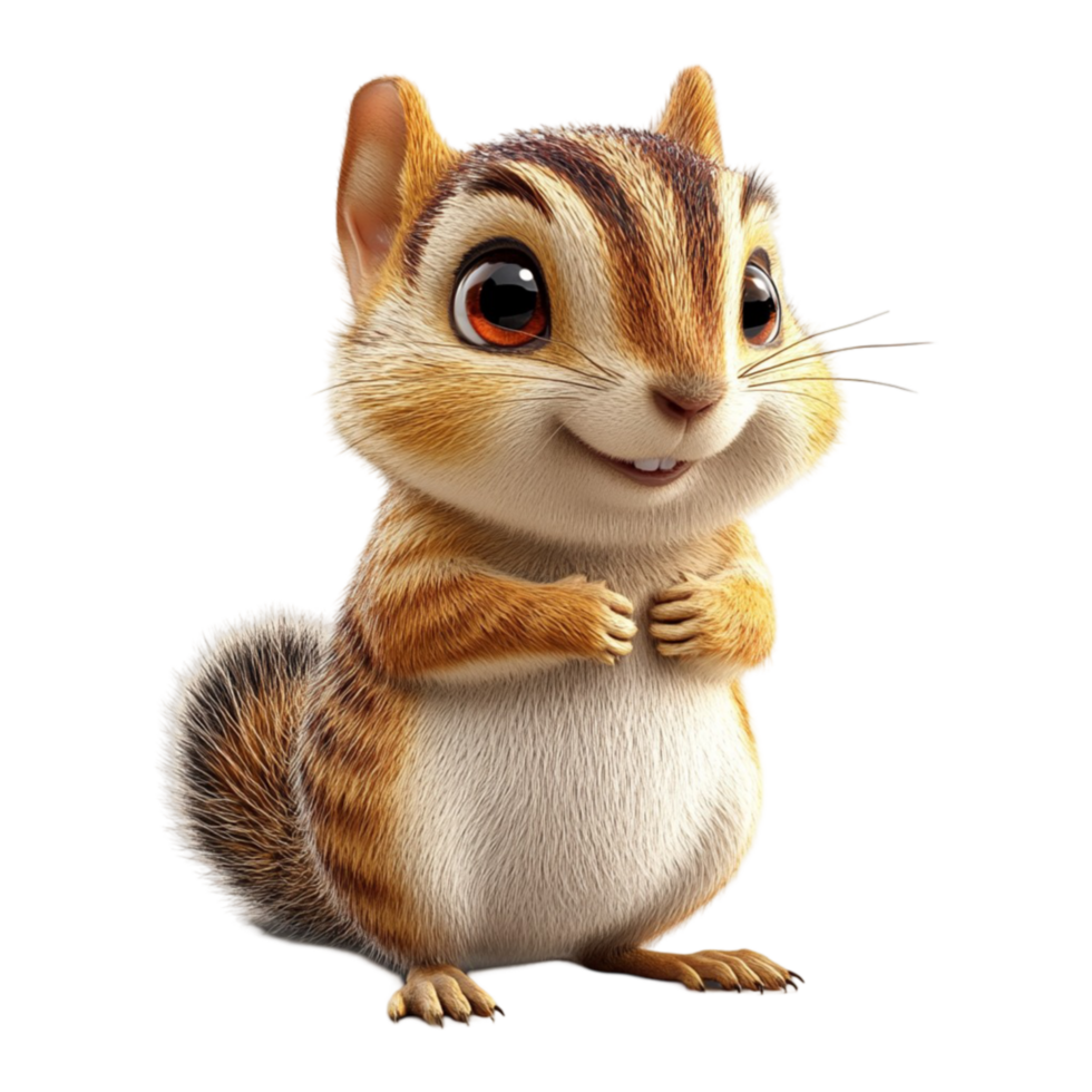 Little Squirrel in Nature png