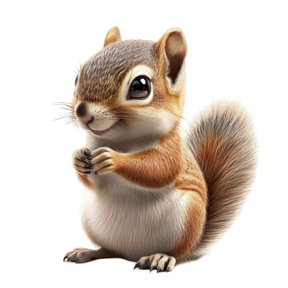 Adorable Baby Squirrel png