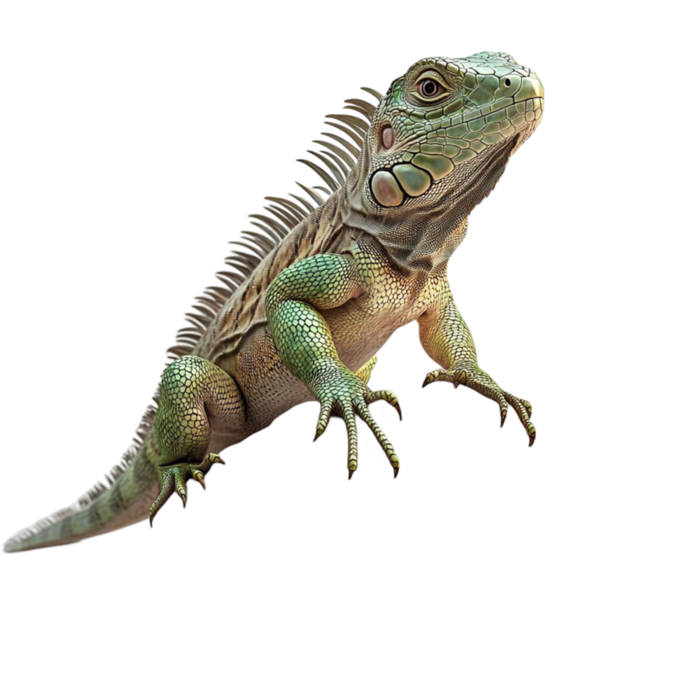 Iguana Head Closeup png