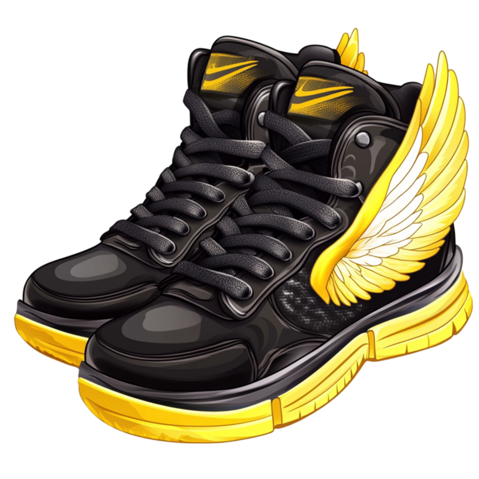 Cool Winged Sneakers png