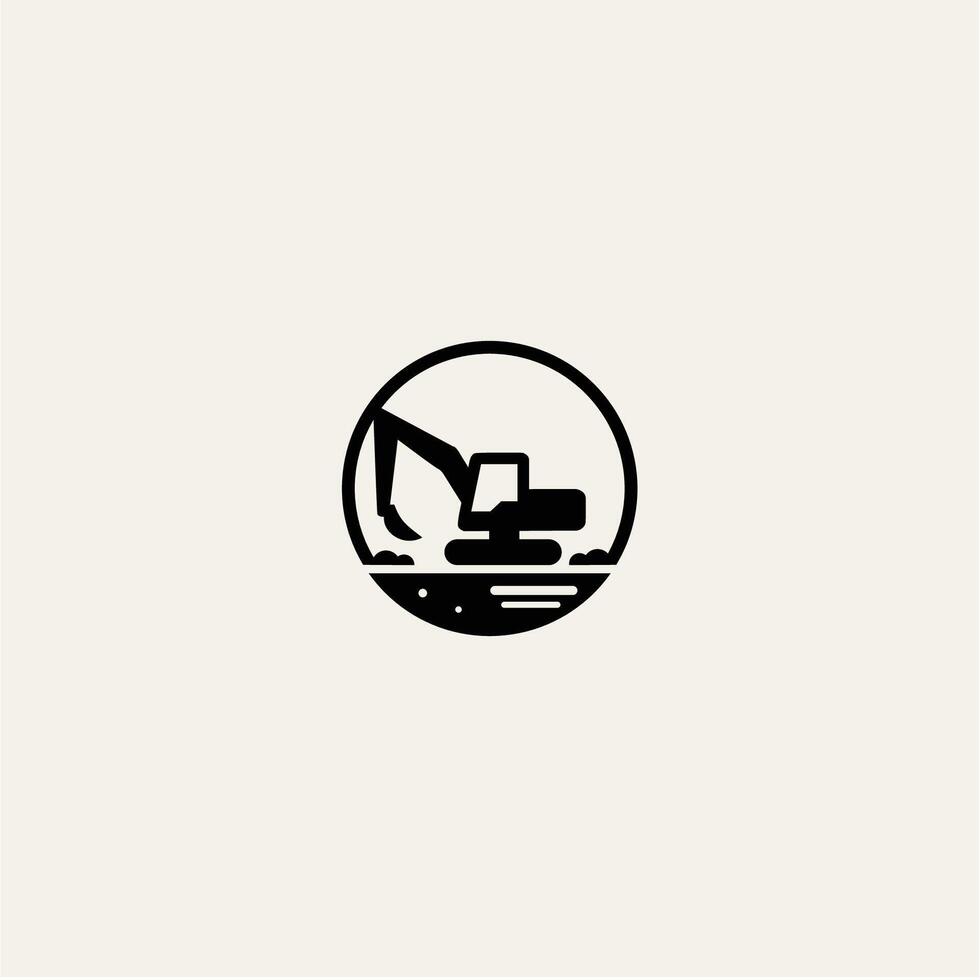 A logo for a company that makes a machine vector