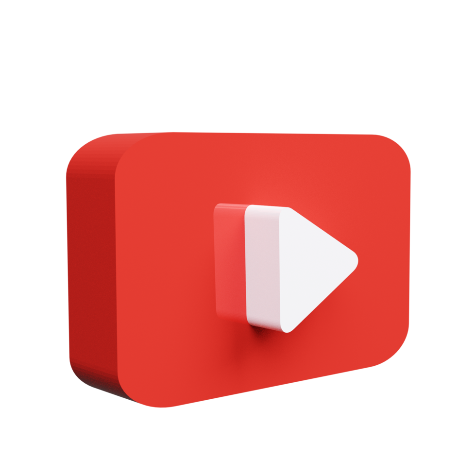 Dynamic 3D YouTube Channel Logo png