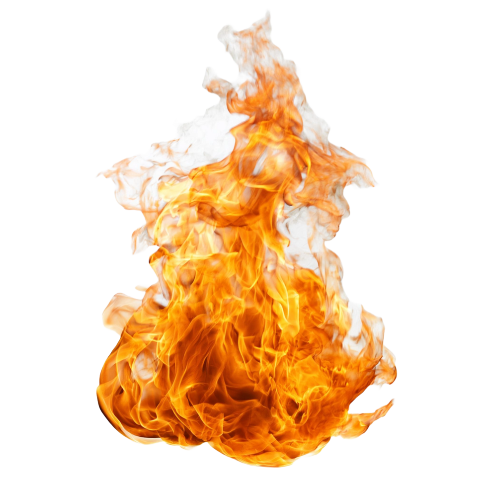 Fire texture hot element png