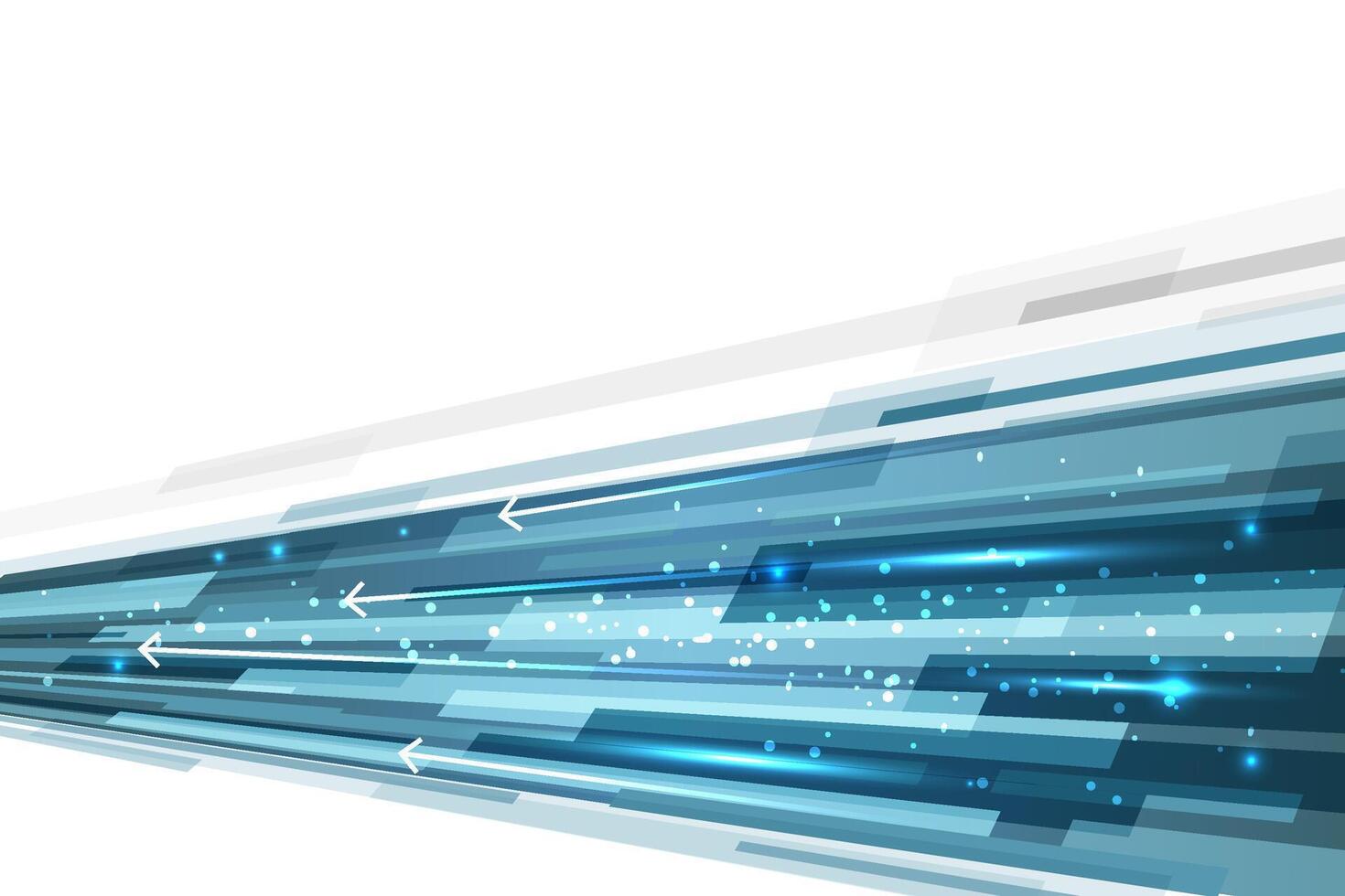 Blue Technology Background Design Template vector