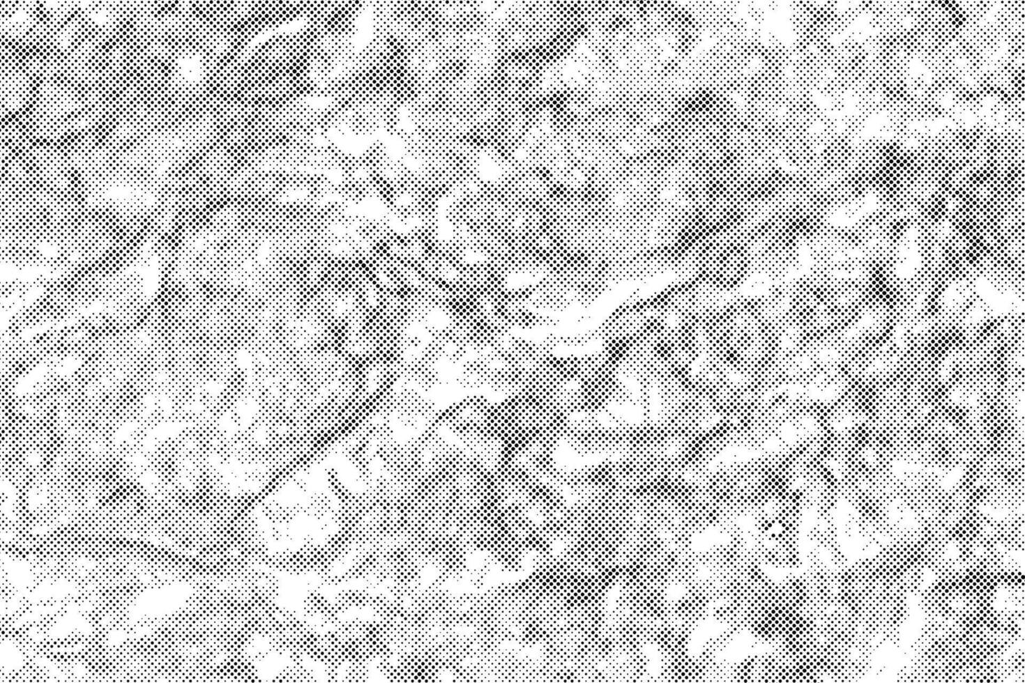 Grunge vintage halftone texture effect . Black dots pattern on white background. vector
