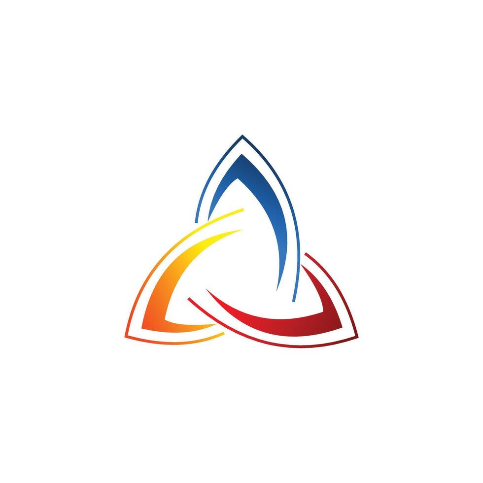 Abstract Triangle, design template vector