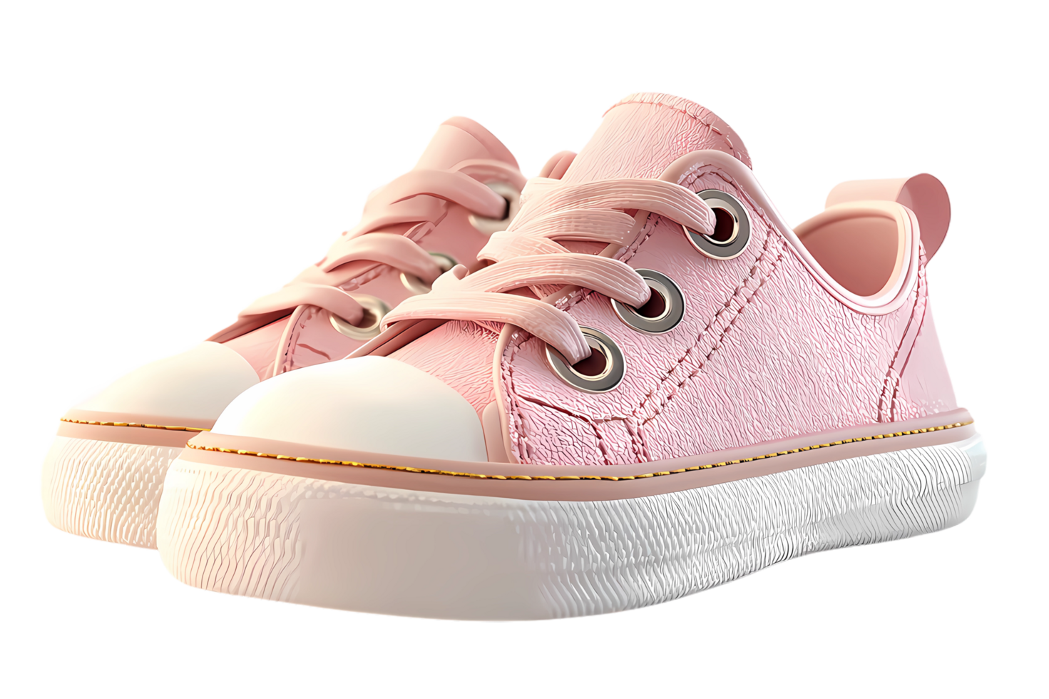 pink sneakers on a transparent background png