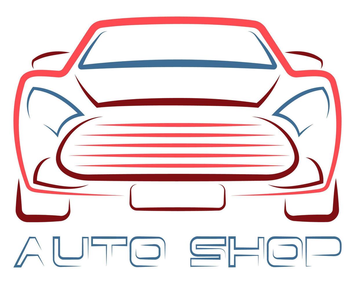 car logo for your business or company illustration vector
