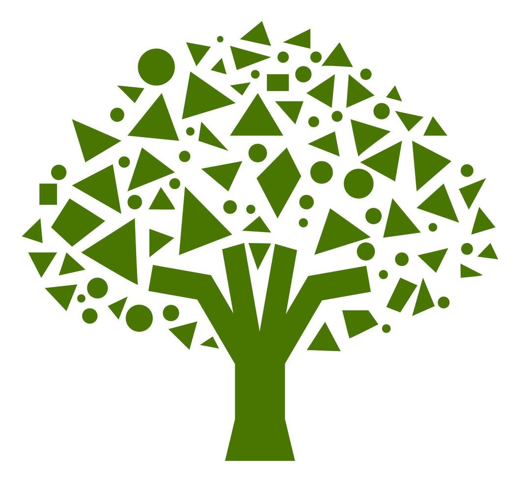 nature tree ecology logo for your business or company illustration vector