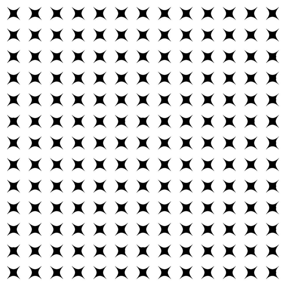 A uniform grid of black stars on a white background, A monochrome pattern filled with tiny stars, offering a playful yet chic aesthetic in black and white. vector