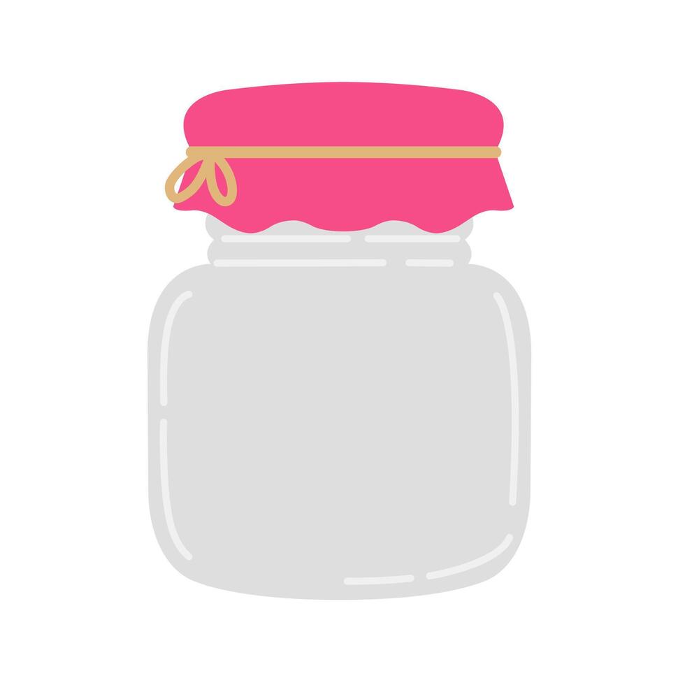 Simple Glass Bottle vector