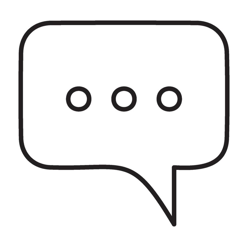 speech bubble pin,text comment in social media, dialogue talking balloon with dots vector