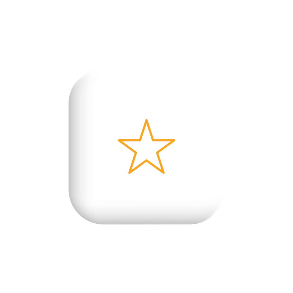 A white star outline icon png