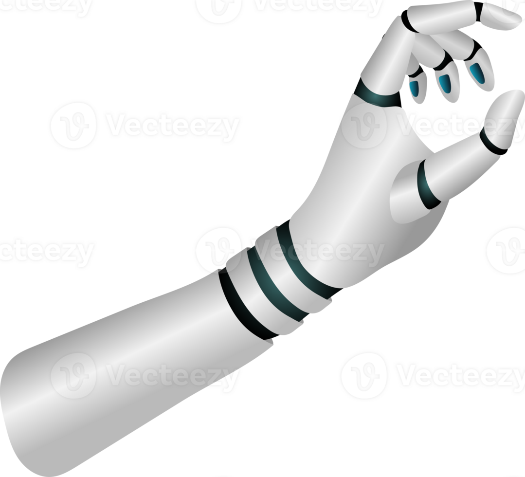 Robotic Hand Illustration png