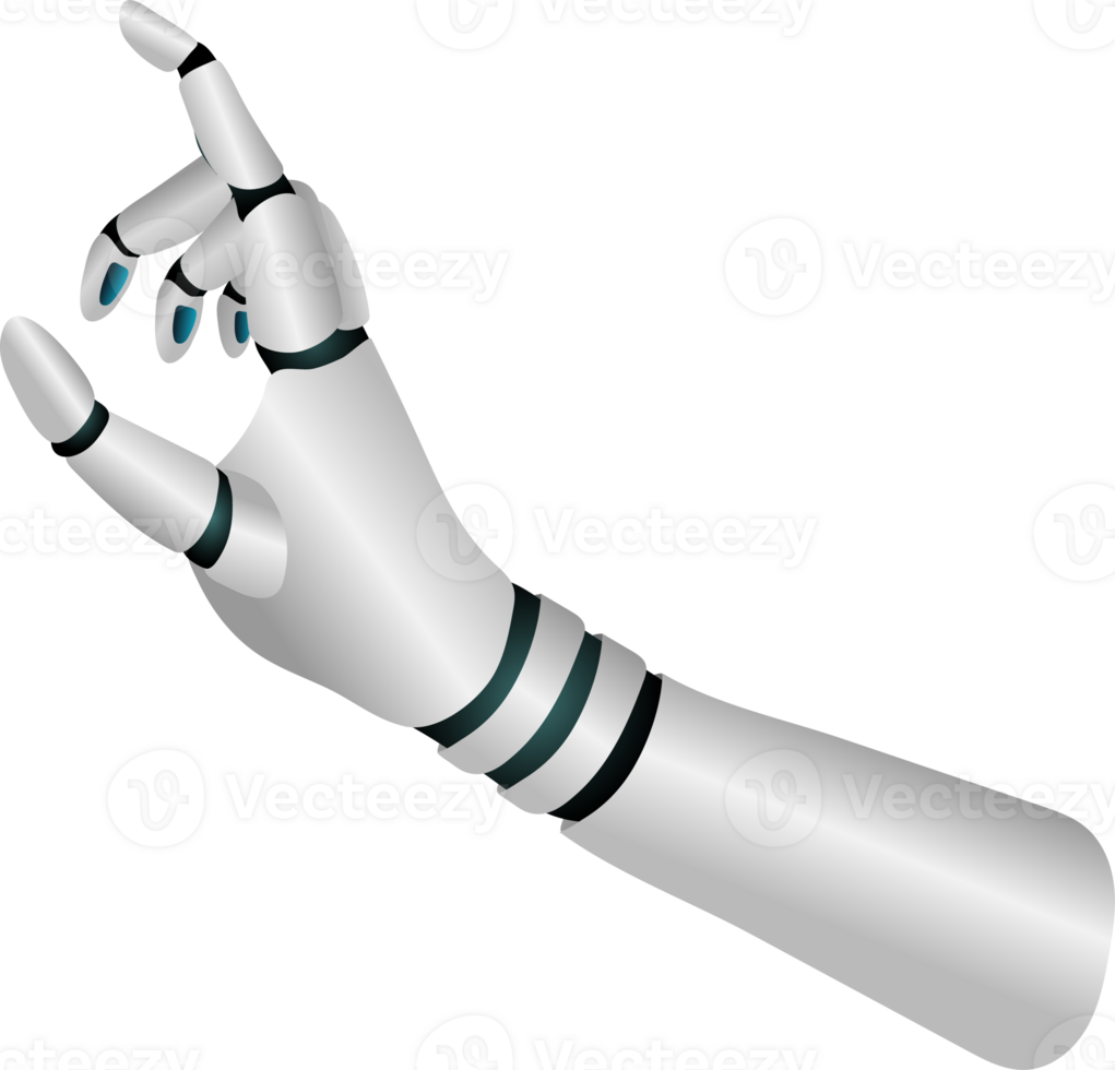 Futuristic Robotic Hand png