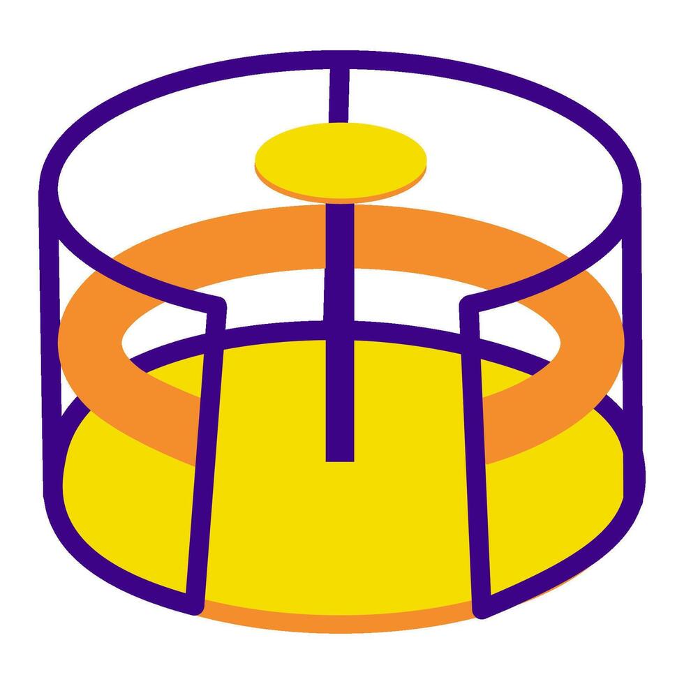 Merry go round vector