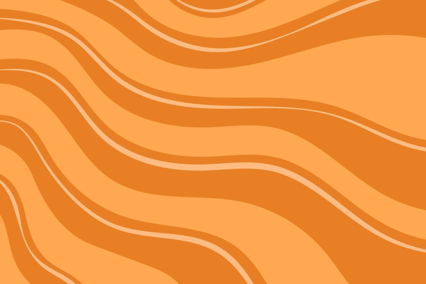 Abstract wavy lines background. Sweet caramel sauce or candy concept background. vector