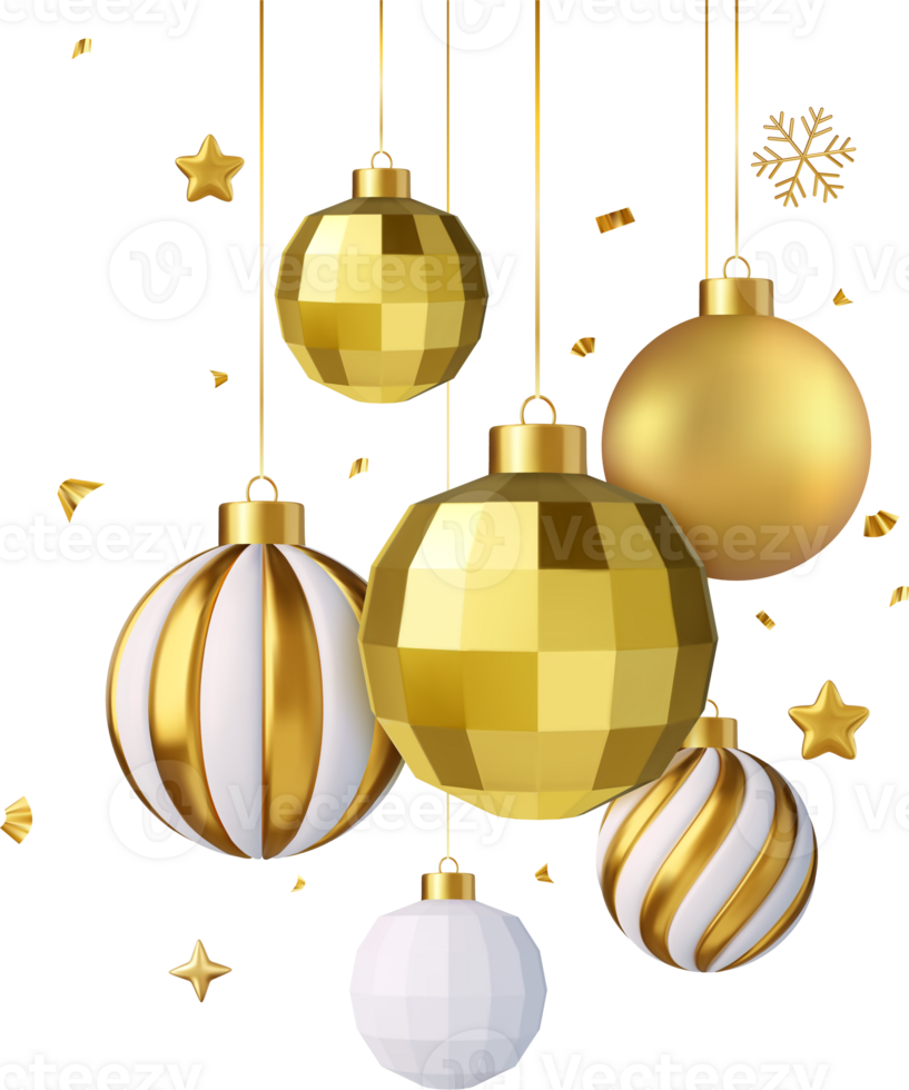 3d Merry Christmas Banner png