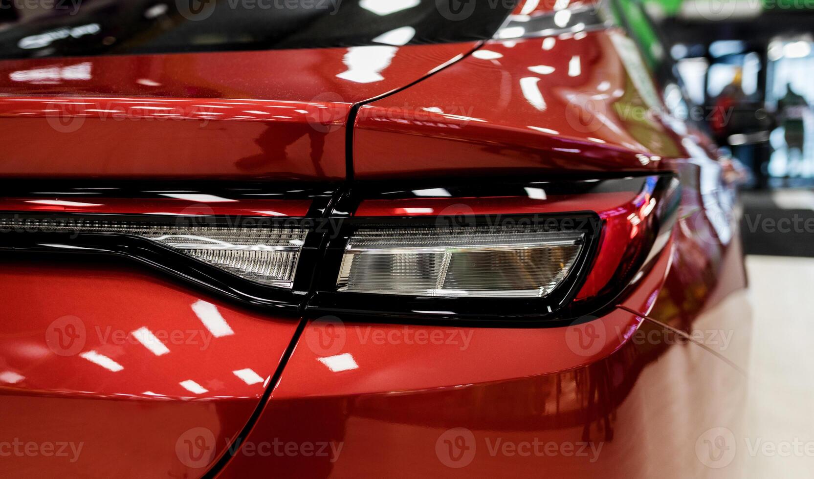 Rear headlight car. photo