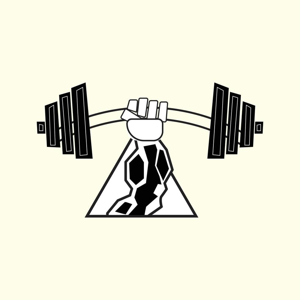 fitness icon design vector
