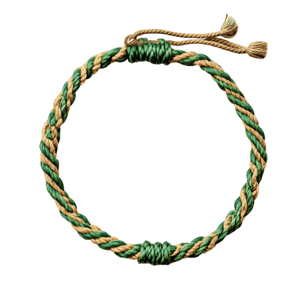 Braided Rope Bracelet png