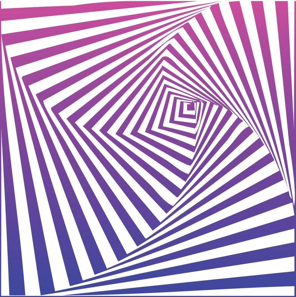 Pink Spiral Vortex. Abstract pink swirl that creates the effect of rotation and depth vector
