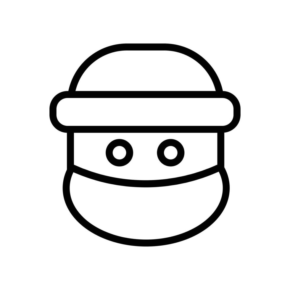 This is a nice Thief crime Icon Design vector