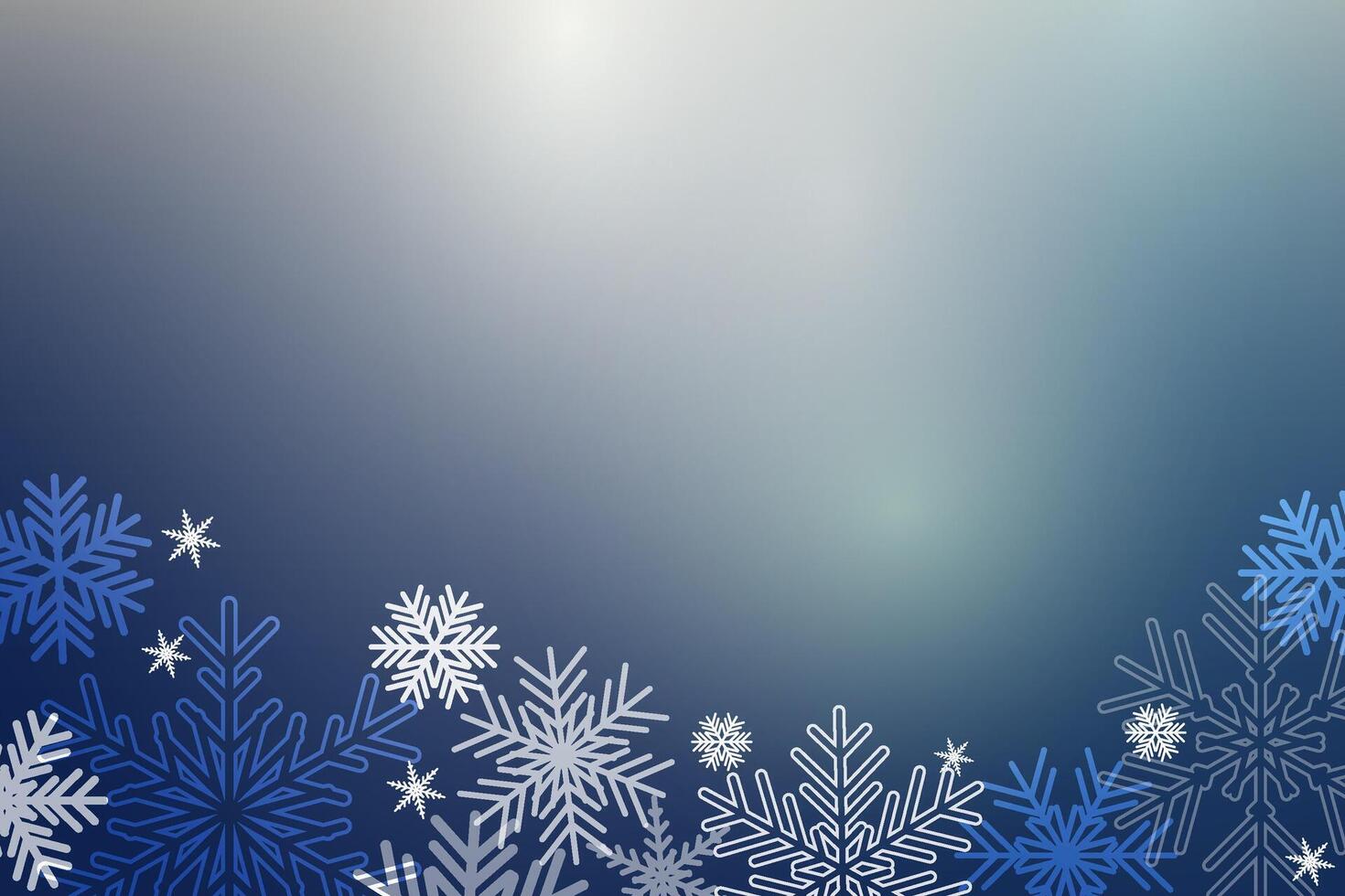 Shining Light Effect for Christmas or New Year Greeting Card. vector