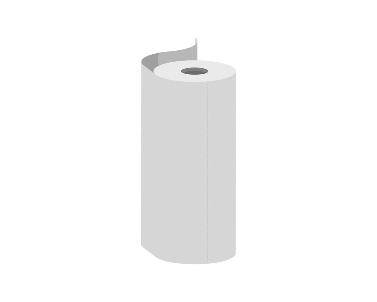 Textile roll icon. Paper tube illustration design for kitchen cleaning towel, carpet, scroll whatman, fabric. vector