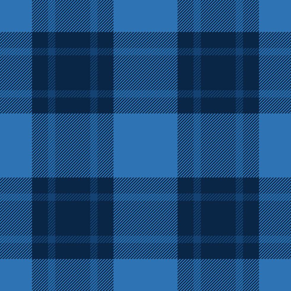 Hanukkah texture textile seamless, mature tartan background check. Everyday plaid fabric pattern in dark and cyan colors. vector