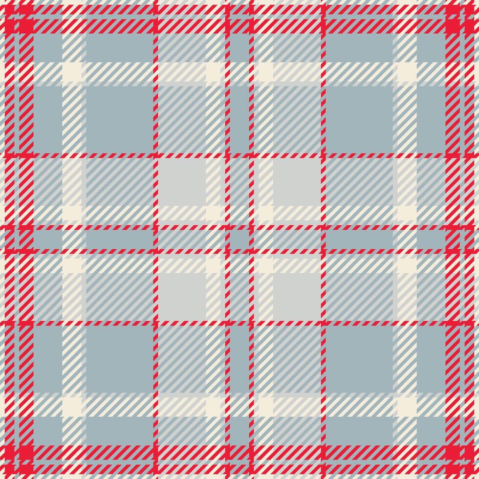 Volume plaid texture fabric, business textile pattern tartan. Merry christmas seamless background check in pastel and light gray colors. vector