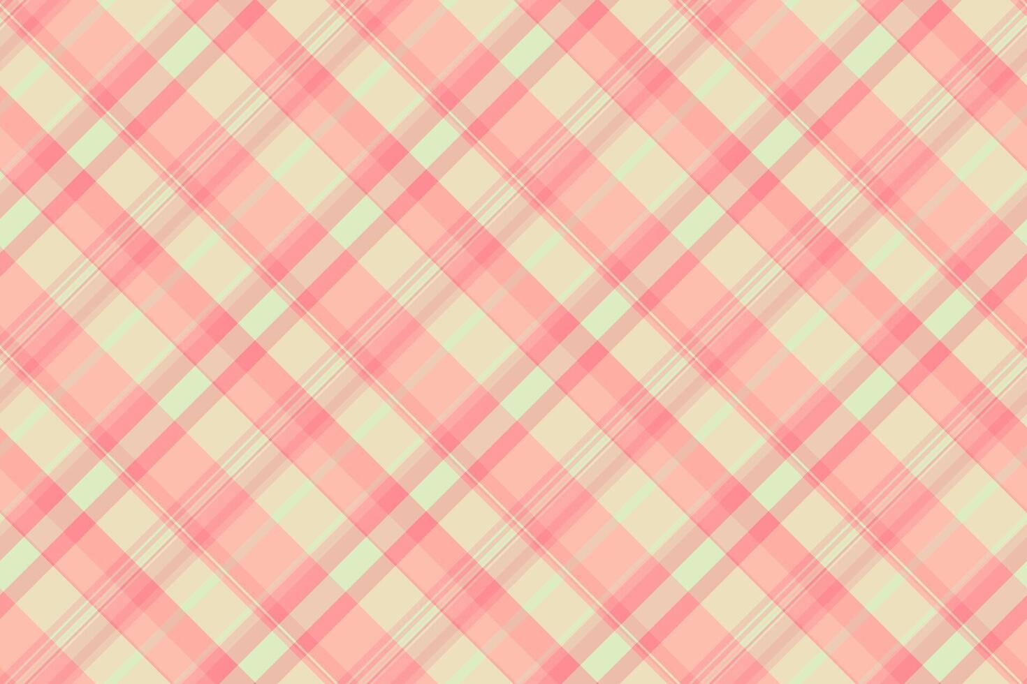 Sparse fabric seamless check, comfort plaid textile. Skill texture pattern background tartan in light and red colors. vector