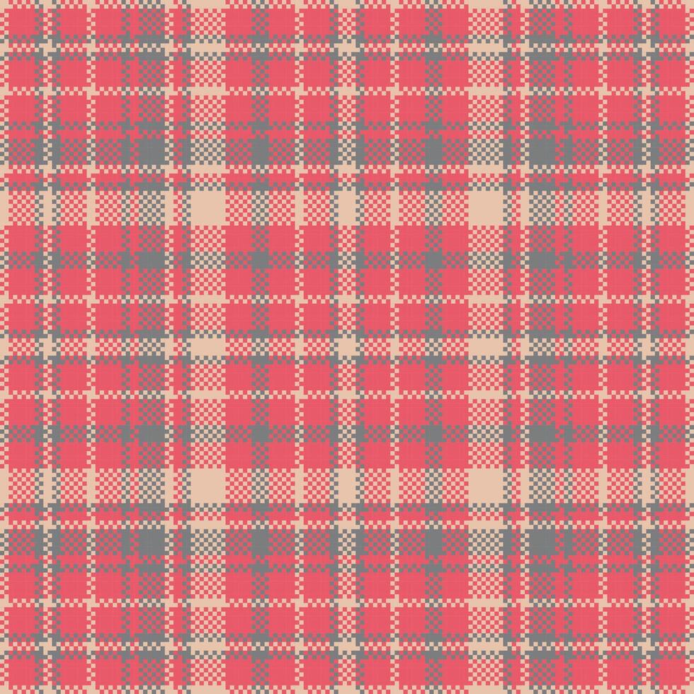 Tartan plaid pattern seamless. Print fabric texture. Check background. vector