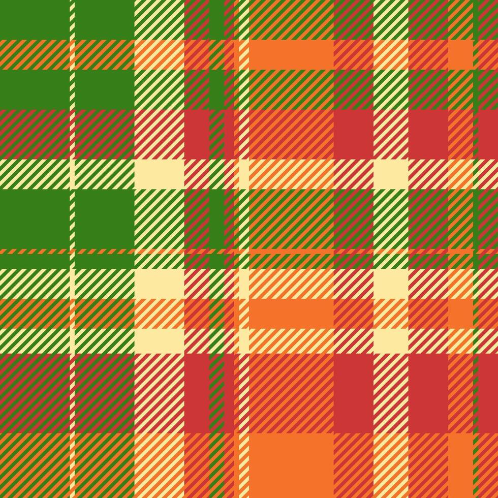 Picture tartan background, choose pattern textile seamless. New year fabric check texture plaid in green and red colors. vector
