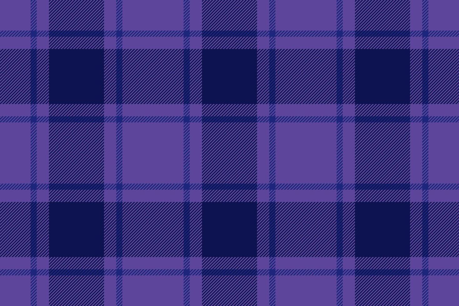 Mix background texture pattern, back to school check plaid tartan. Striped seamless fabric textile in blue and indigo colors. vector